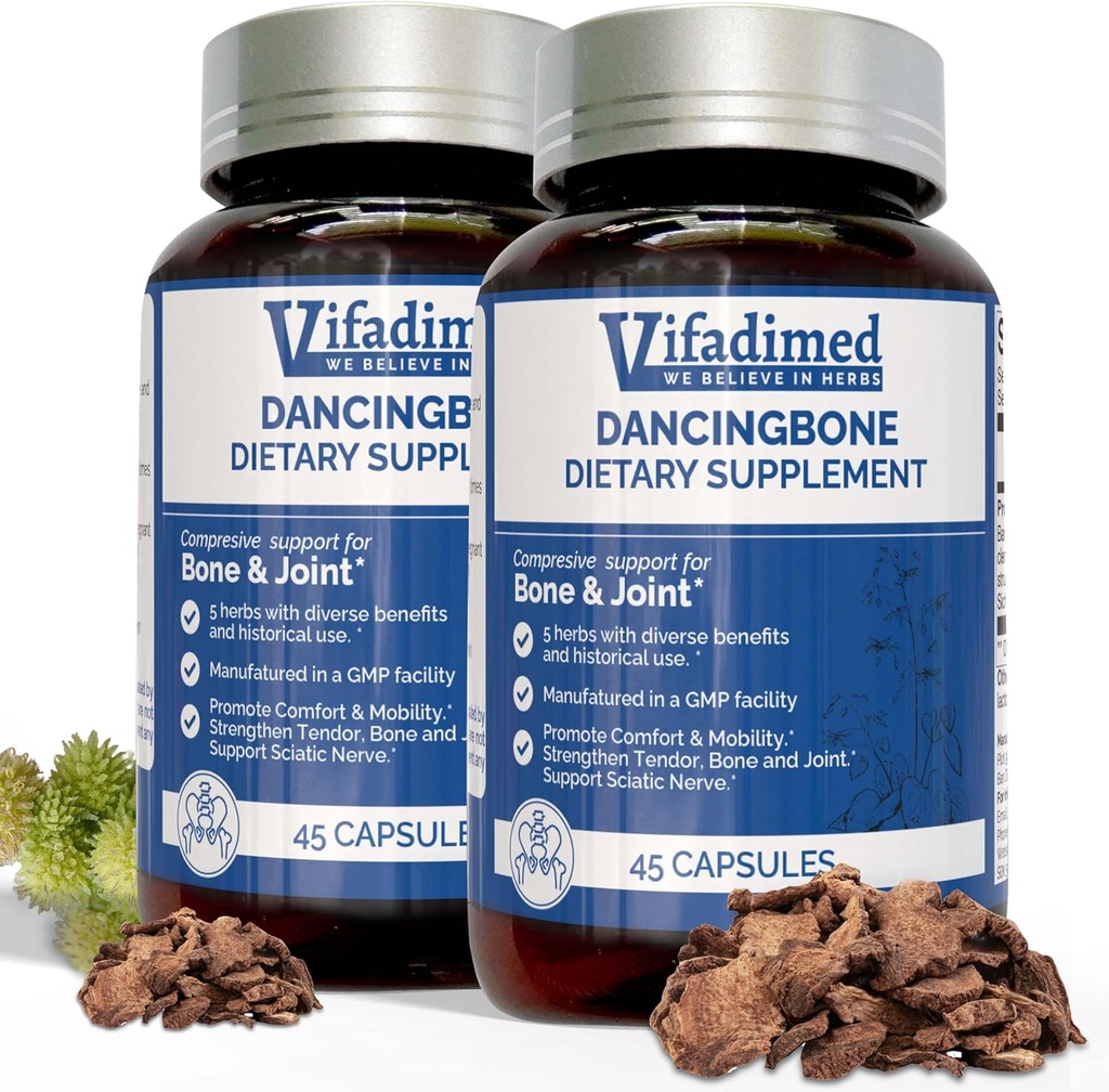 Herbal gezamenlijke ondersteuning voor mannen en vrouwen, ischiatische nerve, bloedsomloop voor benen, knie, terug & gezamenlijke gezondheid, comfort, mobiliteit, 90 capsules