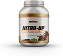 Musclology Nitro-Up Gehydrolyseerde Wei Isolaat Proteïne, Geïnfundeerd met BCAA's, EAA's en Digestieve Enzymen (Chocolaat, 5 Pond)