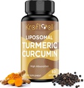 Liposomale Curcumine curcumine Supplément 60 Softgels pour adultes