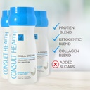 Consulter Santé - Colla-Creama Collagen Supplément crème - 10g Protéines - Mélange kétogénique - Crème de café en poudre - Huile de coco, stimuler l'énergie Huile MCT - Pas de sucre ajouté - 7,94 oz
