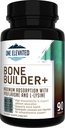 Uitgebreide Bone Builder Calcium Supplement. Geformuleerd met hooggradig calcium-Carbonaat/Hydroxyapatiet/Citraat, Magnesium, Zink, D3. Werkt in Sync voor Optimum Bone Health en Bot Kracht.