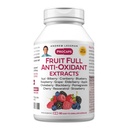 ANDREW LESSMAN Fruit Volledige Anti-Oxidant Extract 60 Capsules - 14 Natuurlijke Fruit en Bessen Extracten. Blauwe bosbes, Cranberry, Grape Seed, Granaatappel, Resveratrol, en meer. Gemakkelijk te slikken Capsules