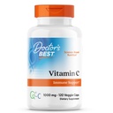 Meilleur supplément de vitamine C 1000mg pour les hommes et les femmes - Capsules Vitamine C végétalienne comme acide ascorbique Q-C, crème pour la santé des adultes, sans OGM, sans gluten, sans soja - 120 capsules de légumes