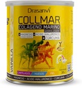 Drasanvi COLLMAR Gehydrolyseerde Collageen met Magnesium en Kurkuma 300g Poeder Vanille smaak - voor spiergroei en een glutenvrij