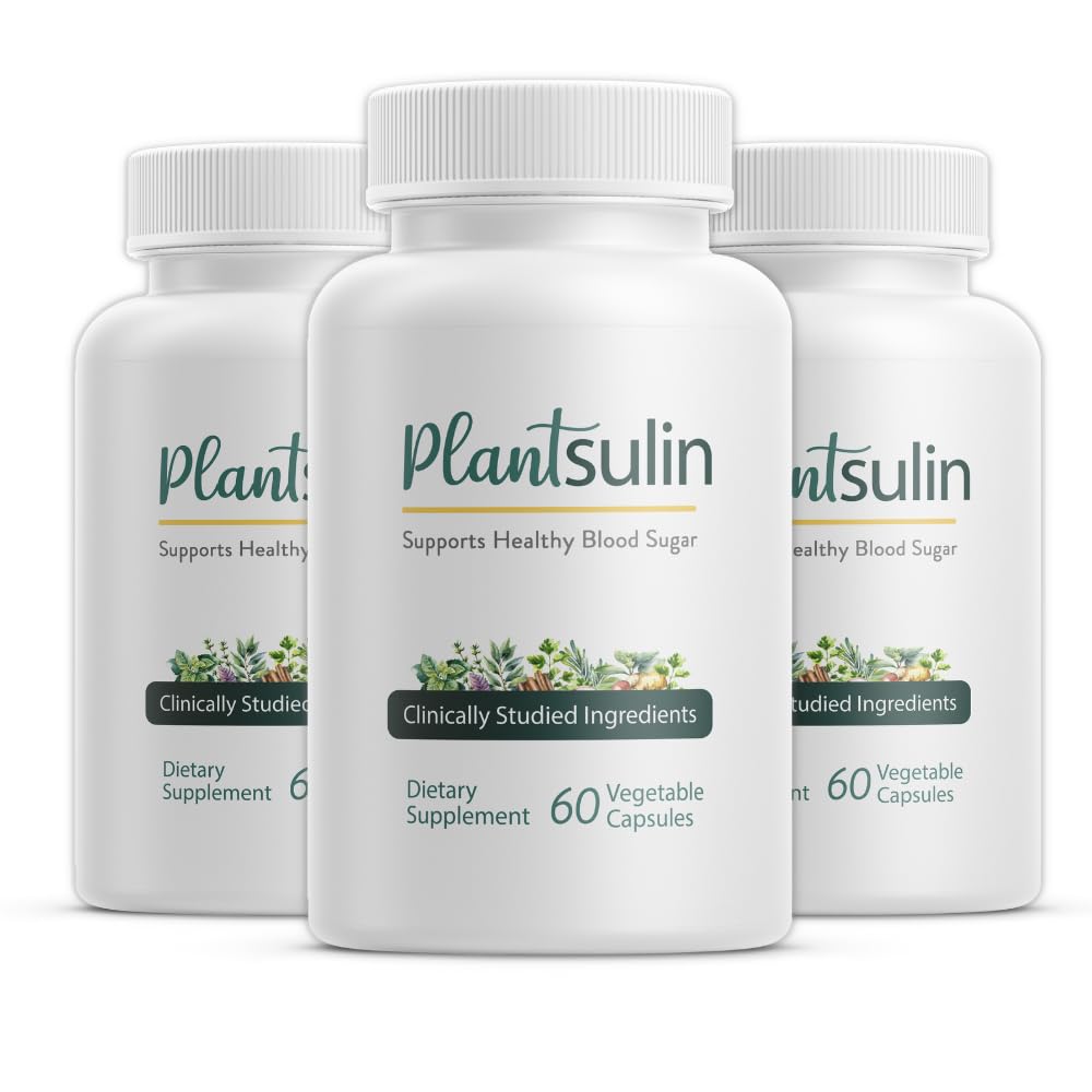 Natural Blood Sugar Support Supplement - Herbal Blend met 11 plantaardige extracten - bevordert Metabole gezondheid en lever ondersteuning - 180 capsules