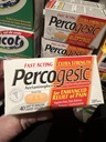 Caplets de soulagement de la douleur percogesique percogesique à action rapide - 40 Ea (paquet de 5)