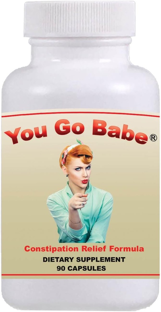 You Go Babe® Constipatie Relief Formula - 90 Capsules
