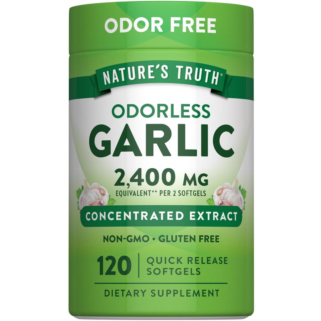De waarheid van de natuur Odorless Knoflook 2400 mg 