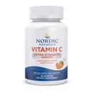Nordic Naturals Vitamine C Extra sterkte Gummies - Tangerine Flavor - 60 Gummies - 500 mg Vegan Vitamin C Supplement - Low-Sugar Immune - Ondersteuning - 30 porties