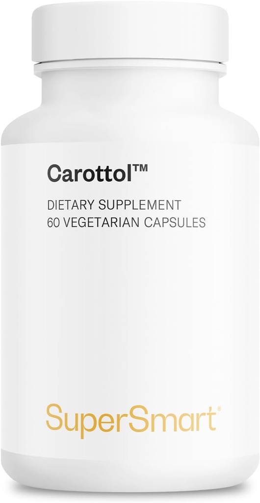 Supersmart - Carottol (Advanced Formula) - Carotenoid Complex Supplement - with Beta Caroteen, Lycopeen, Lutein & Zeaverne 