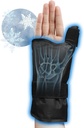 Pols Ice Pack Wrap, Gel Compressie Support, Flexibele Hot & Cold Brace voor Handletsels Herbruikbaar, Reumatoïde, Tendinitis, Zwelling, Carpale Tunnel, Artritis, Koude Pack voor Pijn & Spiertherapie