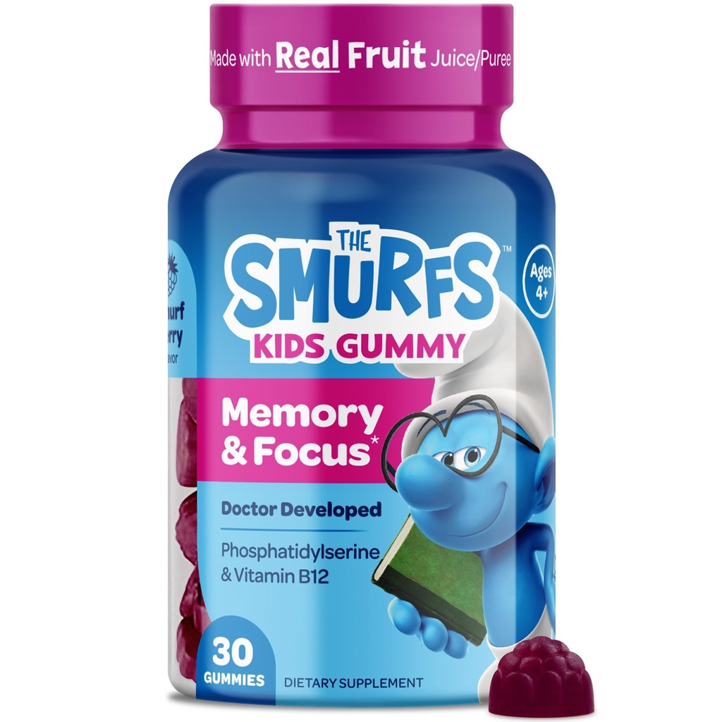Smurfen Focus Gummy's voor kinderen 