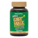 NaturesPlus Ultra GHT Man Uitgebreide Release Bilayer tabletten - 90 Vegetarische Supplementen - Maximale sterkte Natuurlijke Testosteron & Human Growth Hormone Boost- Gluten-Free - 30 porties
