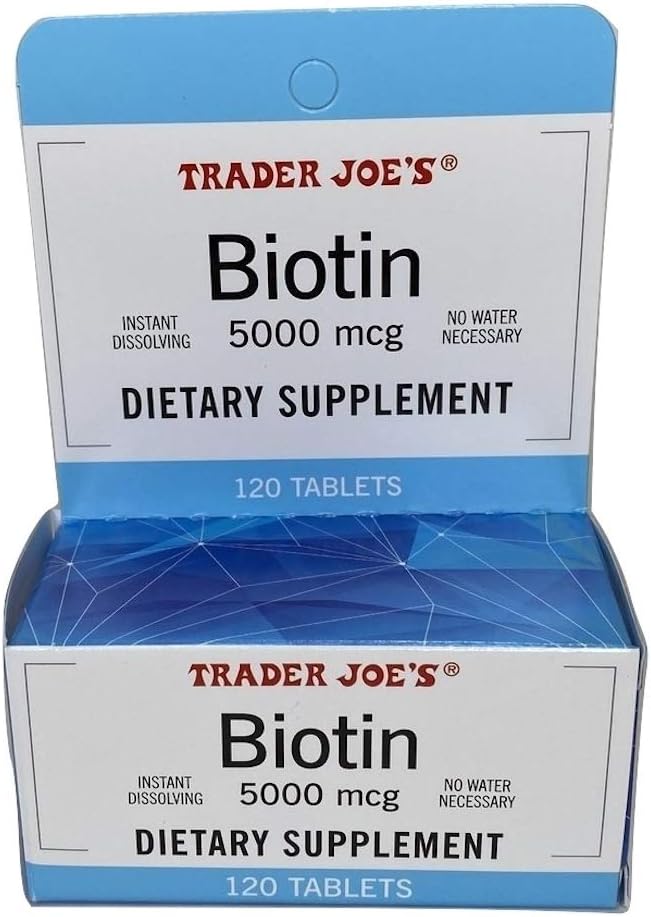 Handelaar Joe's Biotin 5000 mcg Dieetsupplement