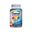 Centrum MultiGummies Gummy Multivitamine voor vrouwen 50 Plus, met vitamine D3, B6 en B12, Multivitamine/Multimineral Supplement - 90 Tel.