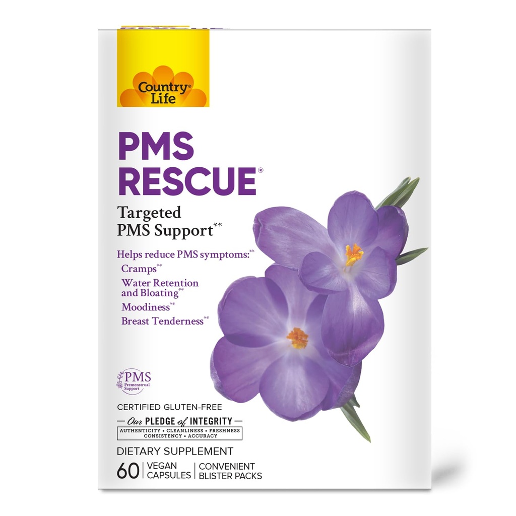 Land Life Vrouwen PMS Rescue 60 VegCap