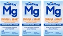 Langzame magnesiumchloride met calcium, tabletten, 60 tabletten (verpakking van 3) Fxi&Ui