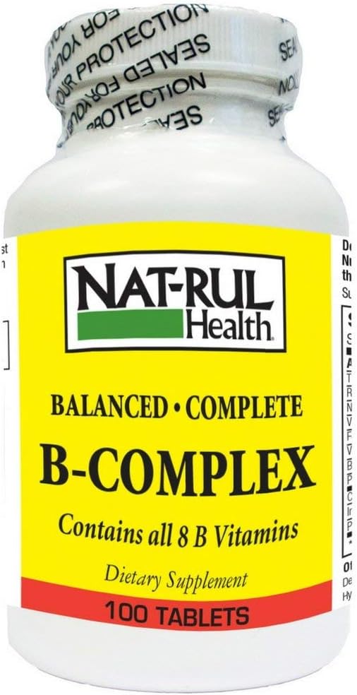 NAT-Rul Vitamine B-complex tabletten 100 ee