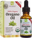 Oregano Oil Organic Liquid Drops - 100% Pure & Undluted - USDA-Certified Organic (1 oz) 75% Carvacrol - Gegroeid in Spanje - Immune Support Supplement with Oil of Oregano.