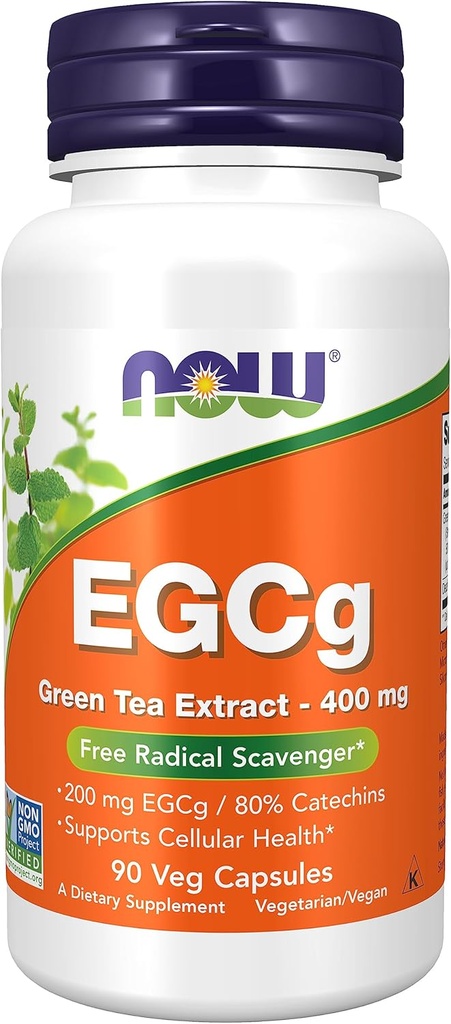 Nu Supplementen, EGCg Green Tea Extract 400 mg, Gratis Radical Scavenger*, 90 Veg Capsules