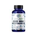 B3 Nicotinamide 500 mg Effectief Flush-Free Niacin. Energiebooster, celregenerator, dat ondersteunt Cognitieve achteruitgang, anti-veroudering en helpt afbreken Carbs & Fats (100 telling)
