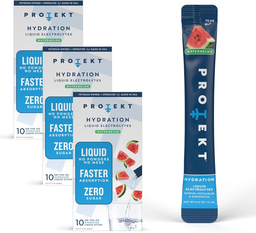 PROTECT Electrolyte Packets for Recovery & Hydration 