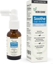 Herb Sense Throat Comfort Spray Verwarming en verzachting met glibberige Elm, Echinacea en kamille natuurlijke uitwerpselen (1 fl oz)