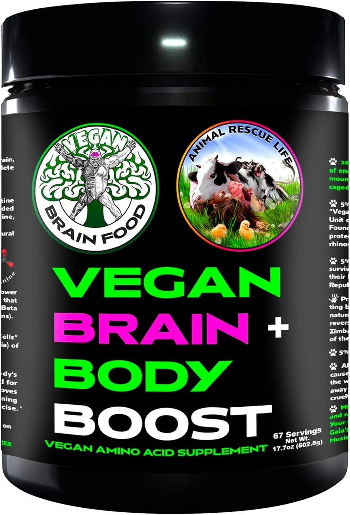 Vegan Brain & Body Boost: The Cherry on top of A Plant-Based Lifestyle 