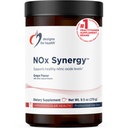 Conceptions pour la santé Synergy NOx - Poudre de mélange à boire pour soutenir des niveaux d'oxyde nitrique sains - L-Arginine, Créatine, L-Citrulline + Plus - Préentraînement - Arôme de raisin (30 portions / 270g)