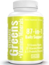 SHIZAM Superfood Super Greens Fruits et Légumes Suppléments Super Green Fruits et Végéties Super Green Supplément Fruits et Légumes Poudre et Capsules