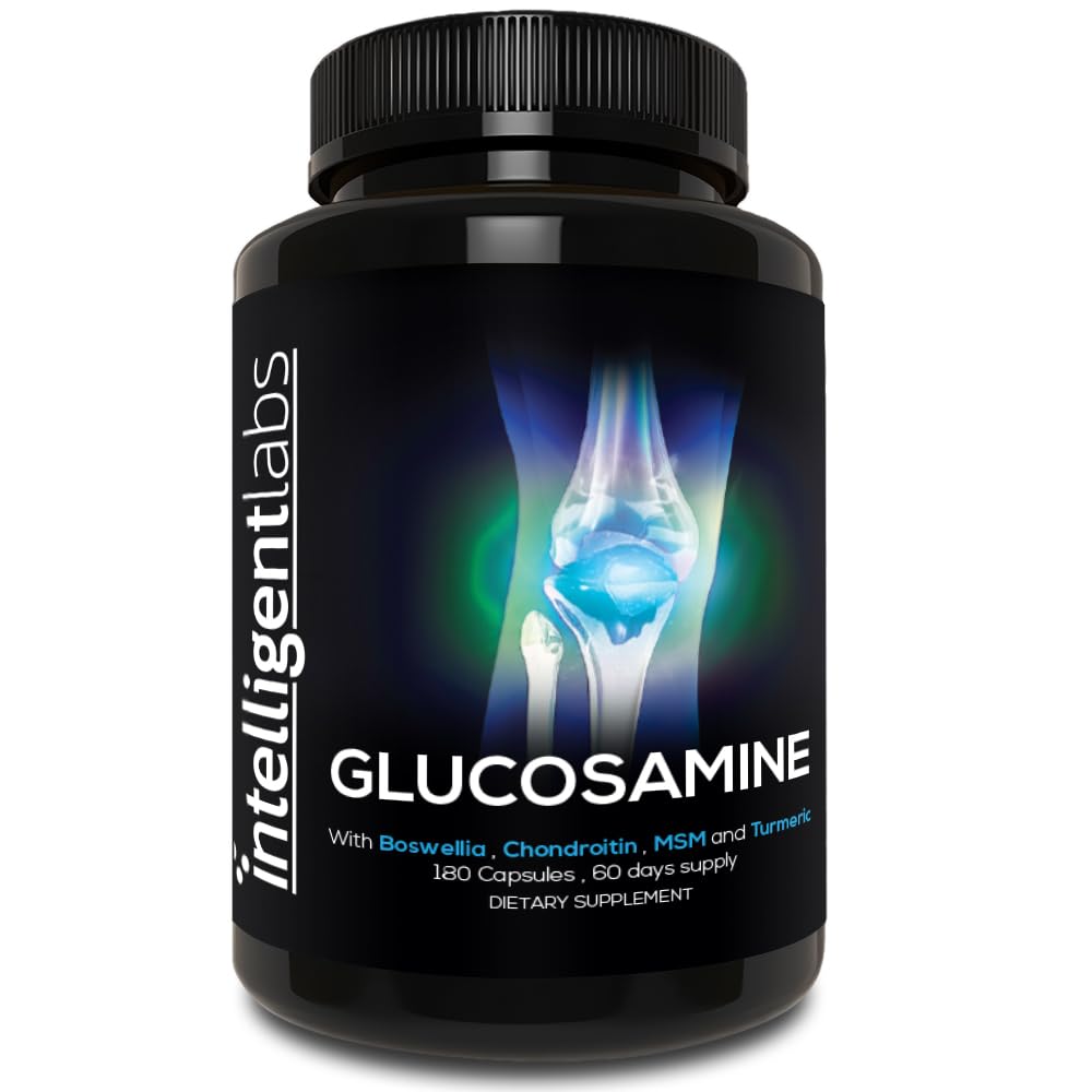 Intelligente Labs Glucosamine en Chondroitin High Strength Complex met MSM 180 Capsules 