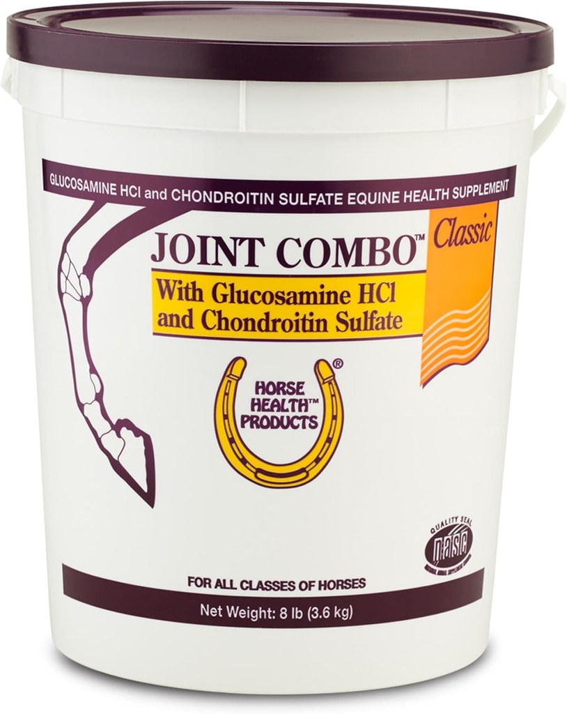Horse Health Joint Combo Classic, Een onverslaanbare Joint Combinatie Supplement voor paarden, Kaneel Apple 8 Ponden