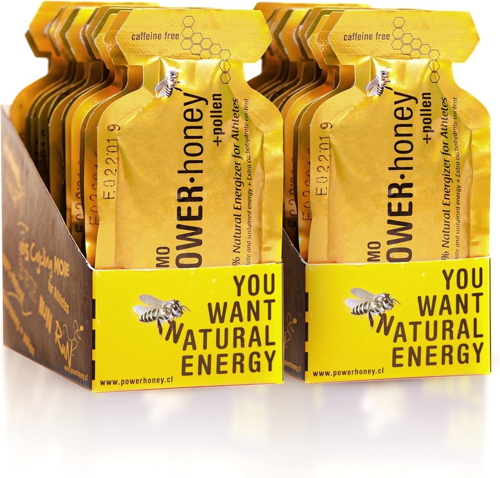 Power Honey Classic Energy Gel 24 Eenheden per Verpakkingen van 1,3 Oz