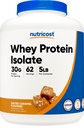 Nutricost Whey Protein Isolate (Salted Caramel, 5LBS)