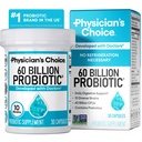 Artsenkeuze Probiotica 60 miljard CFU - 10 strains + Organische Prebiotica - Immune, Digestieve & Gut Health - Ondersteuning Occasional Constipatie, diarree, gas & Bloating - voor vrouwen & mannen - 30ct