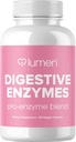 Lumen Naturals Digestieve Enzymen Probiotica en Prebiotica - Krachtige enzymen voor digestie - Bloating Relief for Women - Gut Health Supplement (60 Count (Pack of 1)