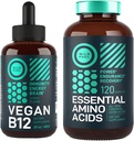 WILD FUEL Supplément essentiel d'acide amino et de vitamine végane B12 énergie liquide