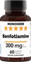 Benfotiamine 300 mg - 60 gélules