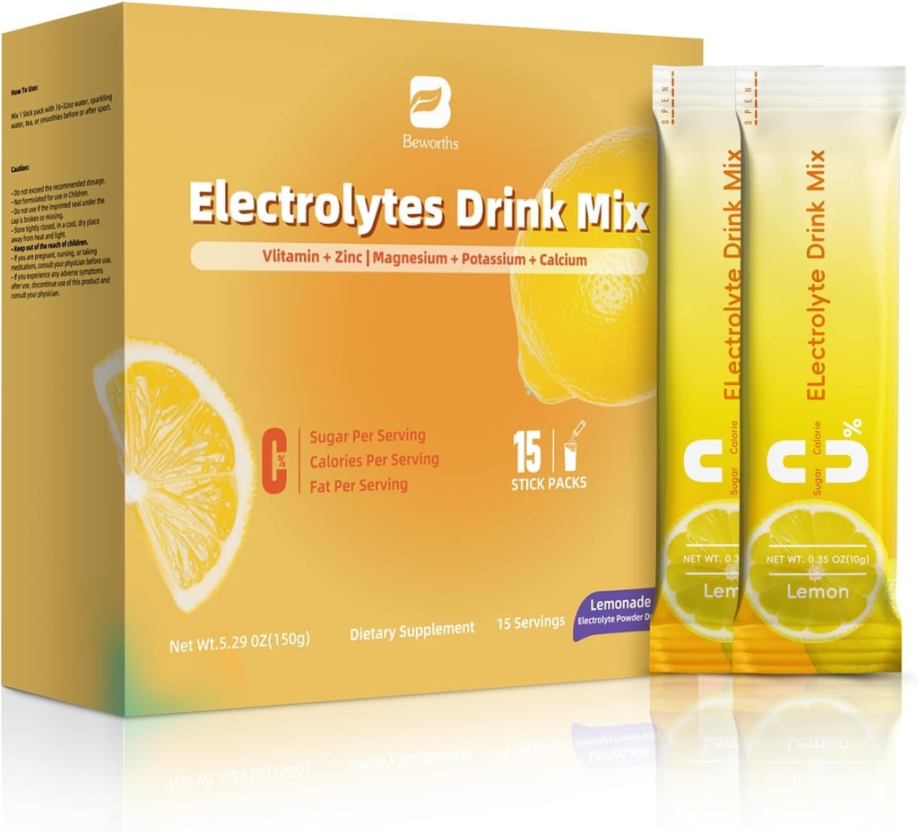 Electrolyte Powder Recovery Drink Mix 