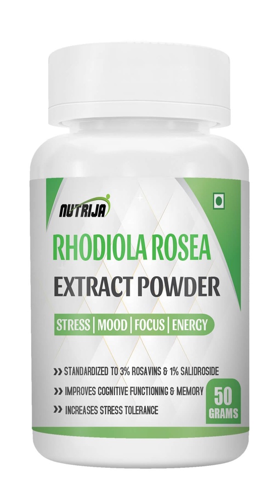 Rhodiola Rosea Root Extract Poeder (50 Gram)