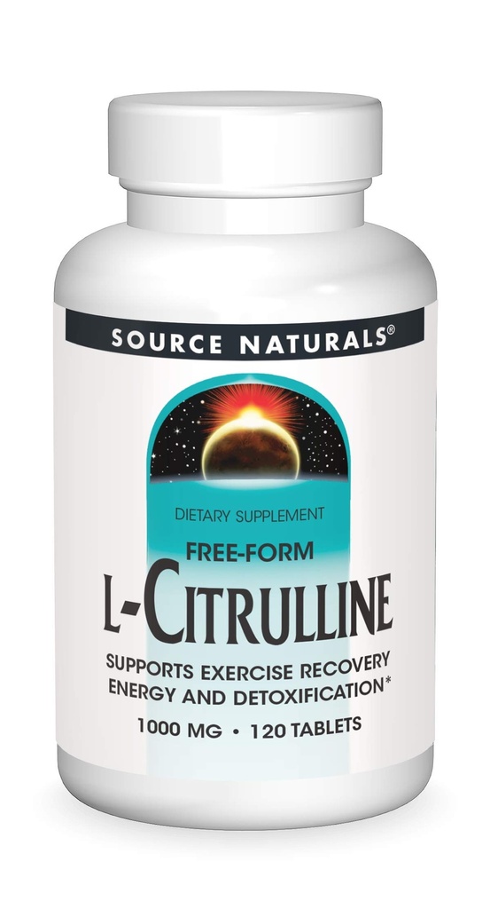 Bron Naturals L-Citrulline 1000mg - Nitric Oxcide Booster - 120 tabletten