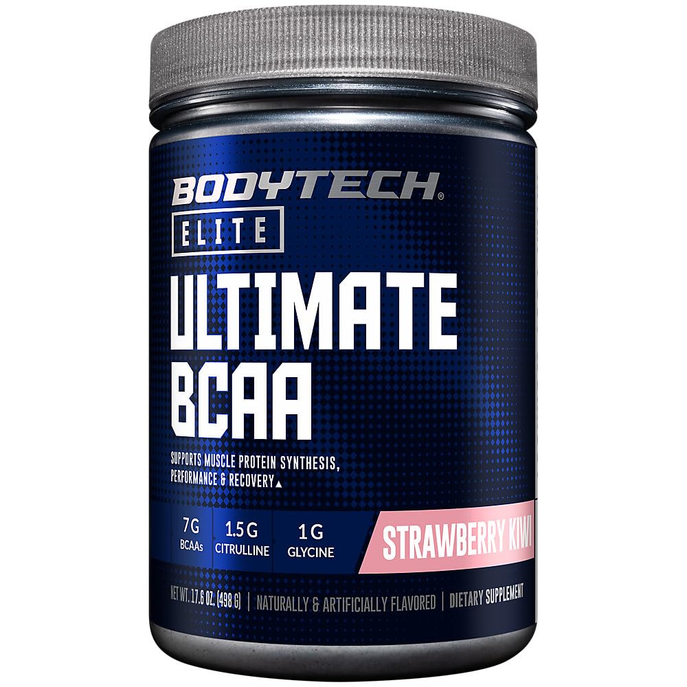 Ultimate BCAA a" Ondersteunt Muscle Protein Synthesis, Performance, and Recovery a" Strawberry Kiwi (17,6 oz./30 Servers)