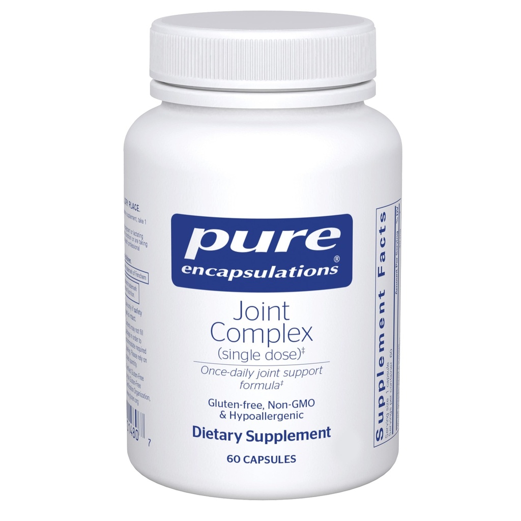 Pure Encapsulations Joint Complex (Single Dose) | Once-Daily Supplement to Support Joint Mobility, Comfort, Tissue, and Cartilage Health* | 60 Capsules