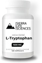 1500mg L-Tryptophane à haute dose Max dans des capsules faciles à avaler.