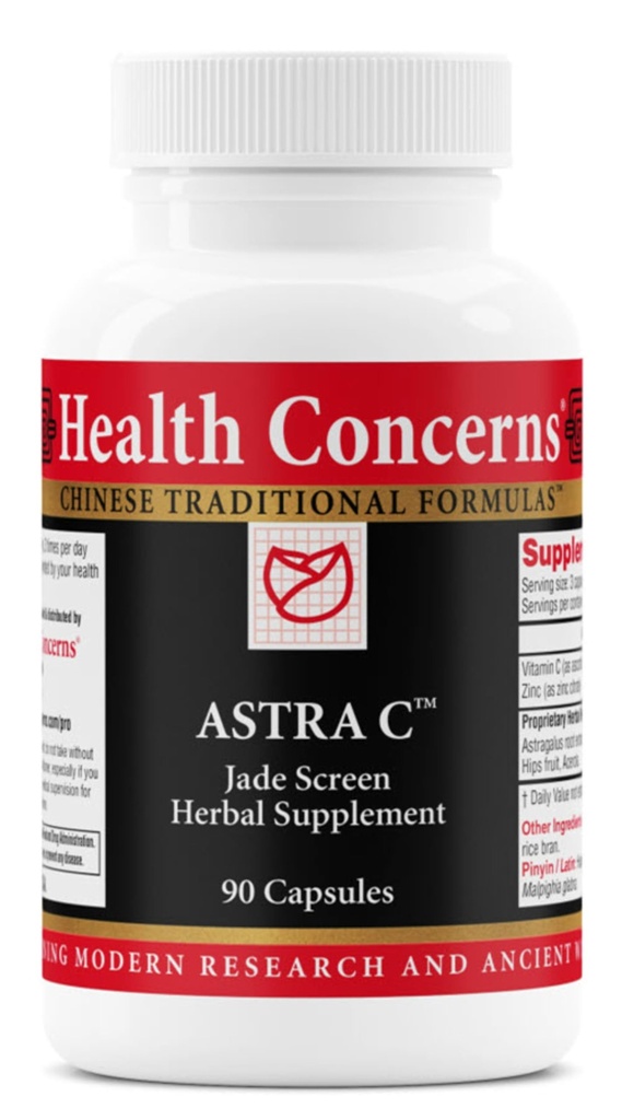 Gezondheidszorg Astra C Immune Support, Cold Prevention & Antioxidant Formula 