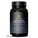 Inessa Daily Biotic - Probiotica voor vrouwen Digestieve gezondheid met vertraagde release technologie - Geavanceerde Probiotica met 10 miljard CFU - Lactobacillus Rhamnosus stam 60 Vegan Capsules voor mannen & vrouwen