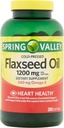 Spring Valley - Vlaszaadolie 1200 mg, 200 Softgels