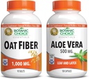 Botanische keuze - Haver & Aloë Vera: Dieetvezel & Digestief gezondheidssupplement bundel