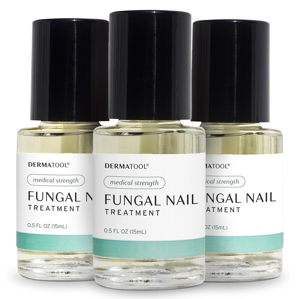 Teennagelschimmelbehandeling Extra sterkte antischimmeloplossing en nagelschimmel behandeling voor teennagel - Reparaties Schimmel beschadigd, geel, dik, verkleurde nagels - vingernagels - verpakking van 3