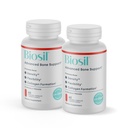 Biosil Bone Collagenizer Ultra - 60 Veggie Capsules, Verpakking van 2 - met gepatenteerde ch-OSA Complex + Choline, Inositol, MK7 & Vitamine B12 - GGO-vrij - 60-dagen levering